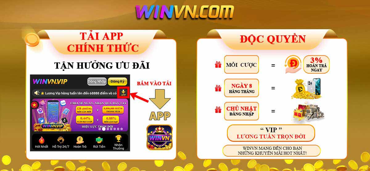 Tải app Winvn chính thức